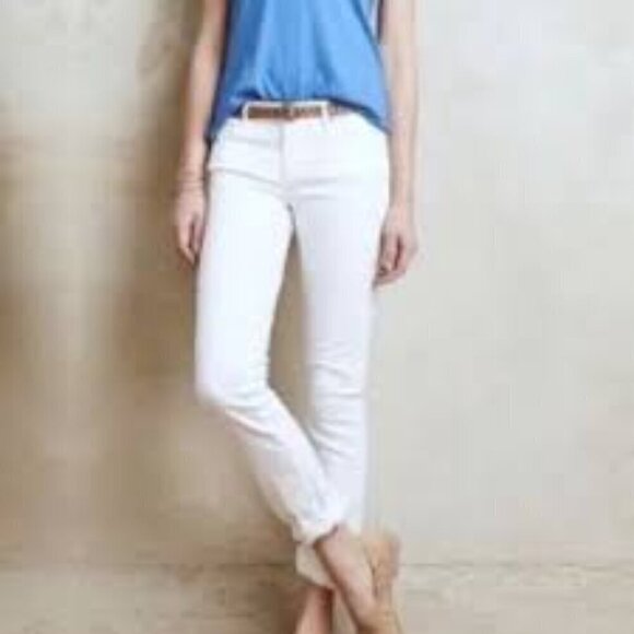 Adriano Goldschmied The Stevie white jeans 29 regular denim - Picture 1 of 9